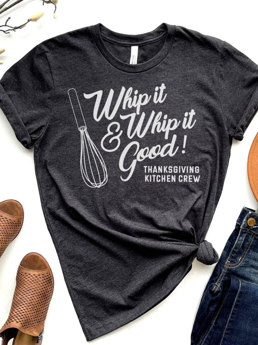 Whip It! Whip It Good! | Seasonal T-Shirt | Ruby’s Rubbish® - Ruby's Rubbish Wholesale