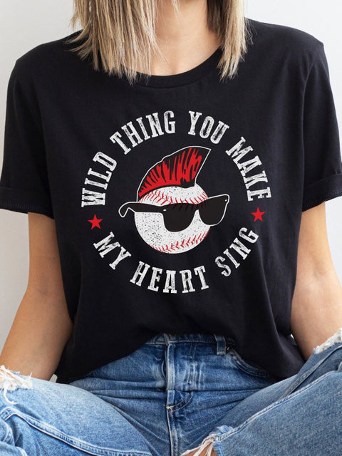 Wild Thing | Game Day T-Shirt | Ruby’s Rubbish® - Ruby's Rubbish Wholesale